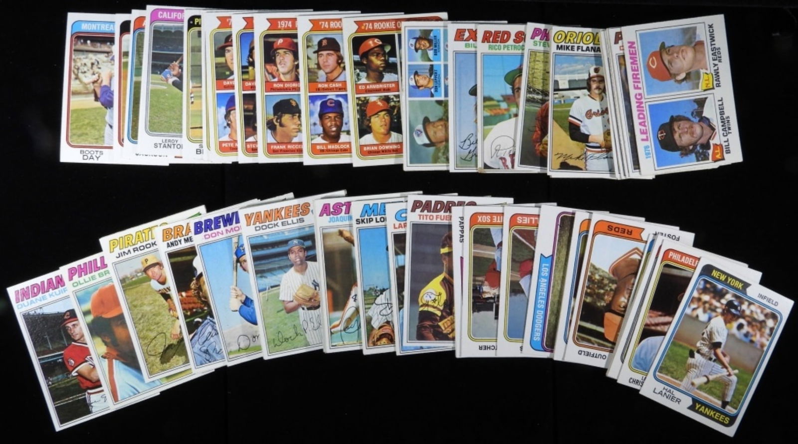 Mixed Lot Of Baseball Cards 1970s (1 of 2)