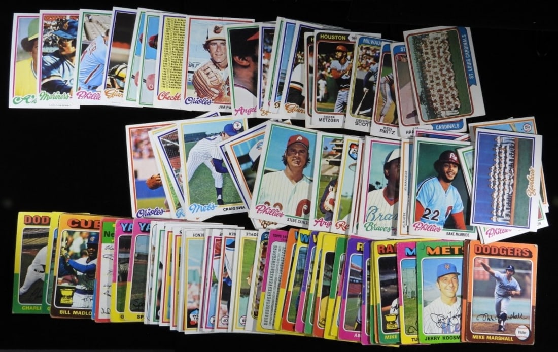 1970s (85) Baseball Cards (1 of 2)