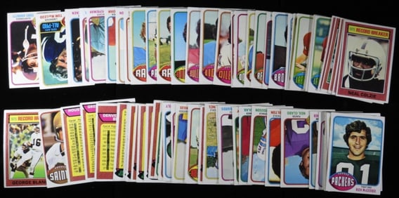 1970s Medium Lot Of Football Cards