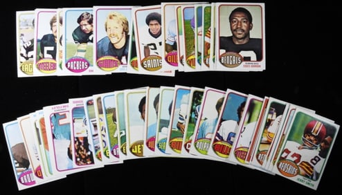 (57) 1970s Football Cards