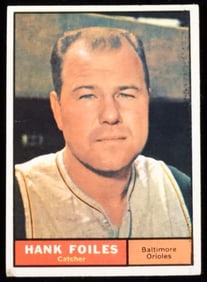 Hank Foiles Baseball Card