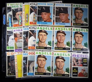 (45) Various TOPPS Baseball Cards