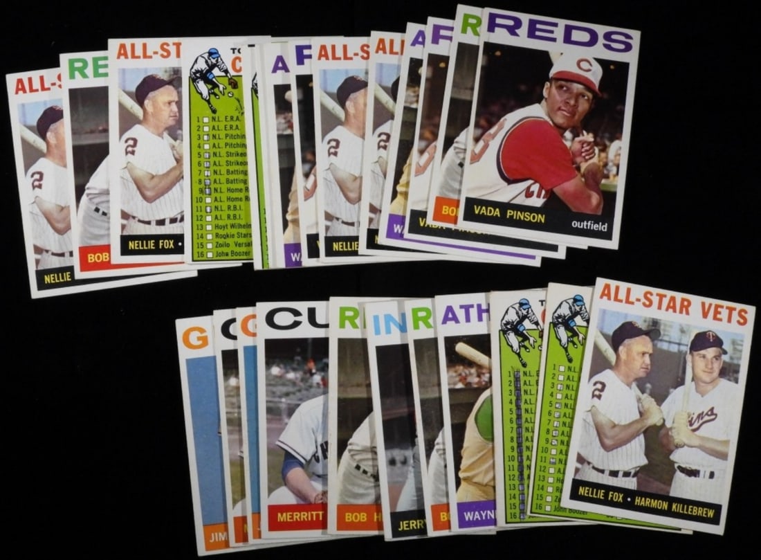 (27) 1964 Baseball TOPPS Cards (1 of 2)