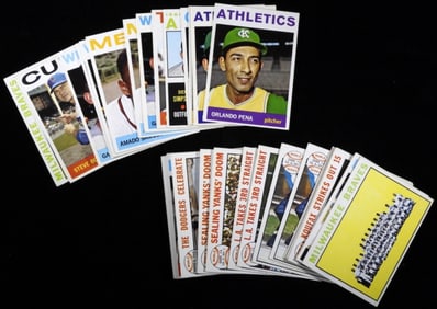 (34) Various 1964 Baseball Cards