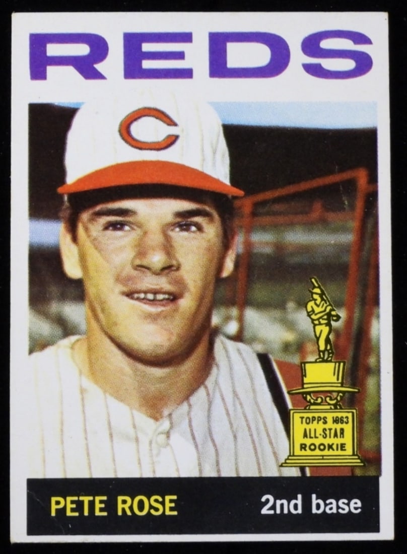 1964 Pete Rose Baseball Card (1 of 2)