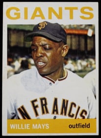 1964 Willie Mays Baseball Card