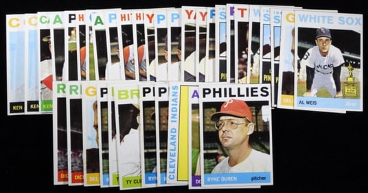 (36) 1964 TOPPS Baseball Cards