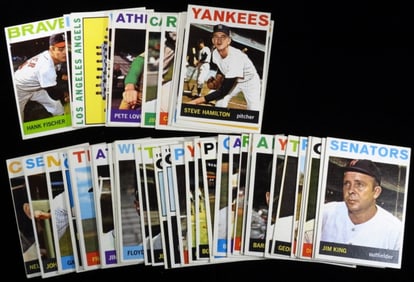 (44) 1964 TOPPS Baseball Cards