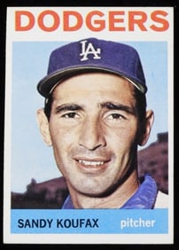 1964 TOPPS # 200 Sandy Koufax