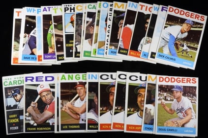 (36) 1964 TOPPS Baseball Cards