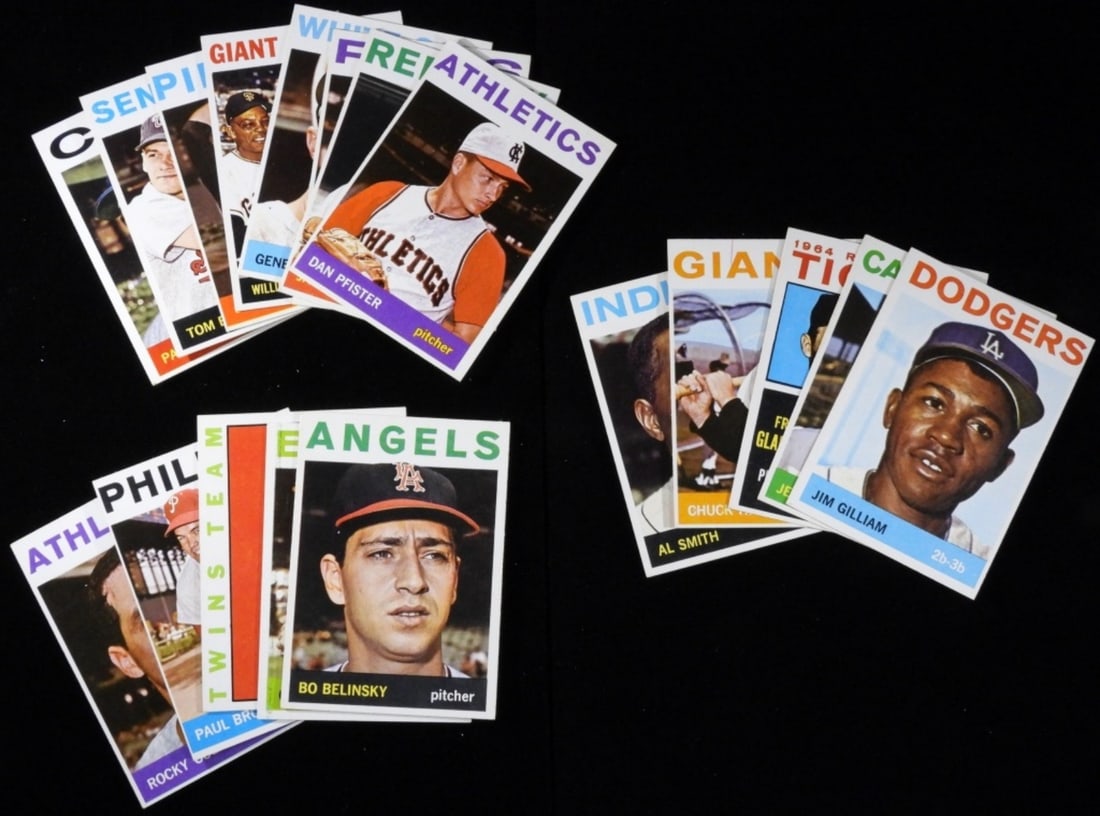 (18) Baseball Cards (1 of 2)