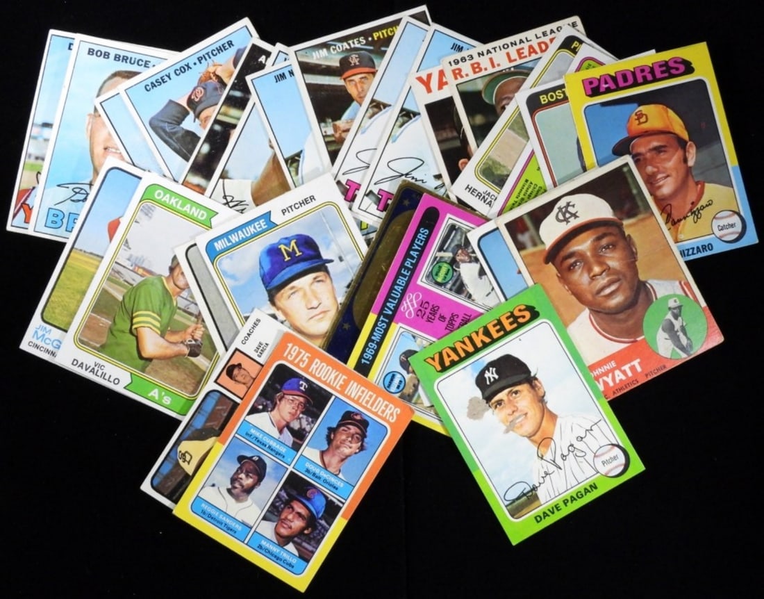 (27) Variety Of Baseball Cards (1 of 2)