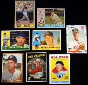 (8) Various Baseball Cards