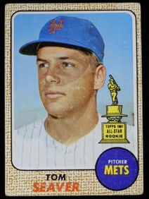 1968 TOPPS # 45 Tome Seaver