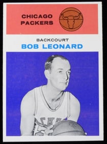 1961 Fleer #28 Bob Leonard