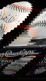 Hank Aaron Signed Rawlings Baseball