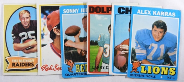 Various Football Cards (6)