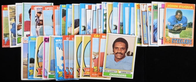 (40) Various Football Cards