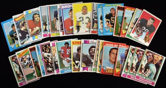 (40) Football Cards