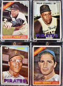 (4) Baseball Cards