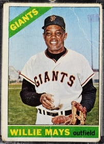 Willie Mays TOPPS #1 Card