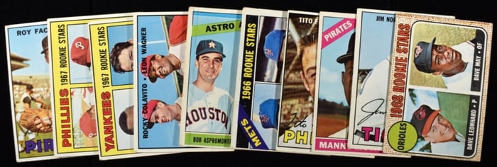 (10) Various Baseball Cards