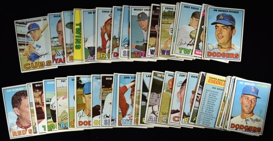 Variety Of (50) TOPPS Baseball Cards