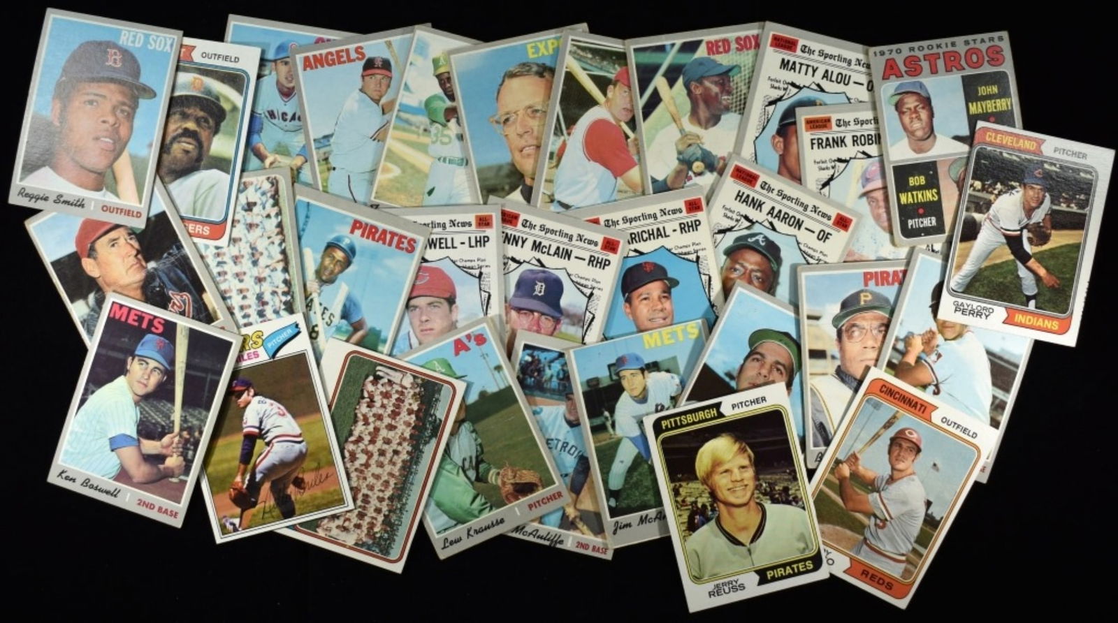 Various TOPPS Baseball Cards (30) (1 of 2)