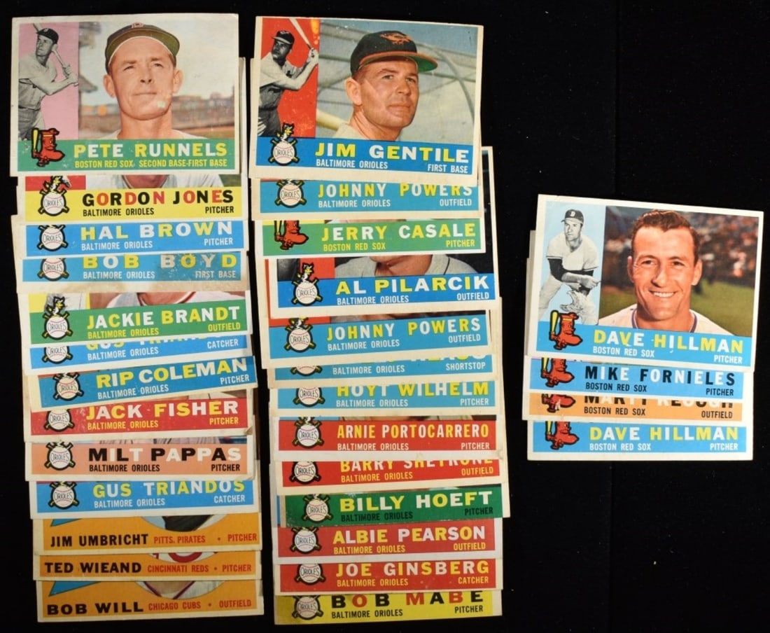 (30) Mixed Lot Of Baseball Cards (1 of 2)