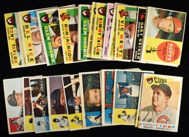 (30) 1960s Baseball Cards