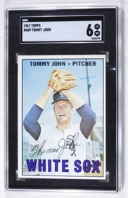 1967 TOPPS Tommy John #609