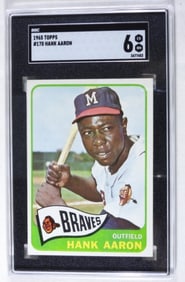 1965 TOPPS Hank Aaron #170