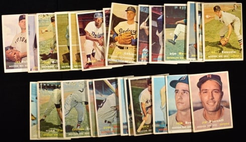 (30) 1957 Baseball Cards