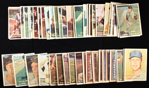 (60) Mixed Lot Of Baseball Cards