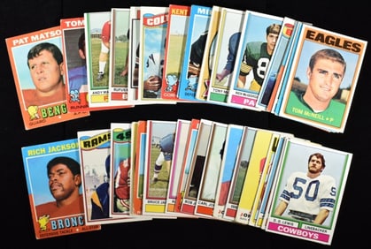 Mixed Lot Of Football Cards