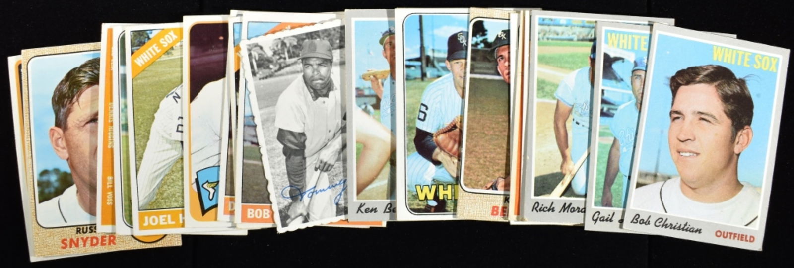 Small Mixed Baseball Cards Lot: Rich Mrales, Bob Christian, Tom McCraw. Conditions may vary. May have duplicates or reprints.