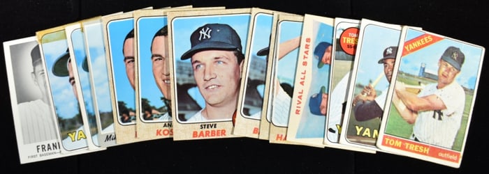 (15) Baseball Cards