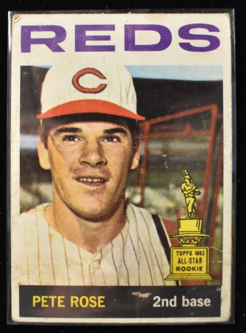 1964 TOPPS #125 Pete Rose Fair (1 of 2)