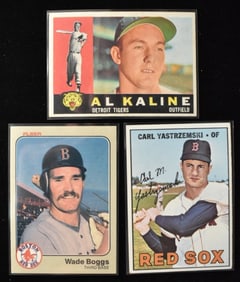 (3) TOPPS & Fleer Baseball Player Cards