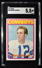 SGC 1972 TOPPS #200 Roger Staubach 5.5 EX+
