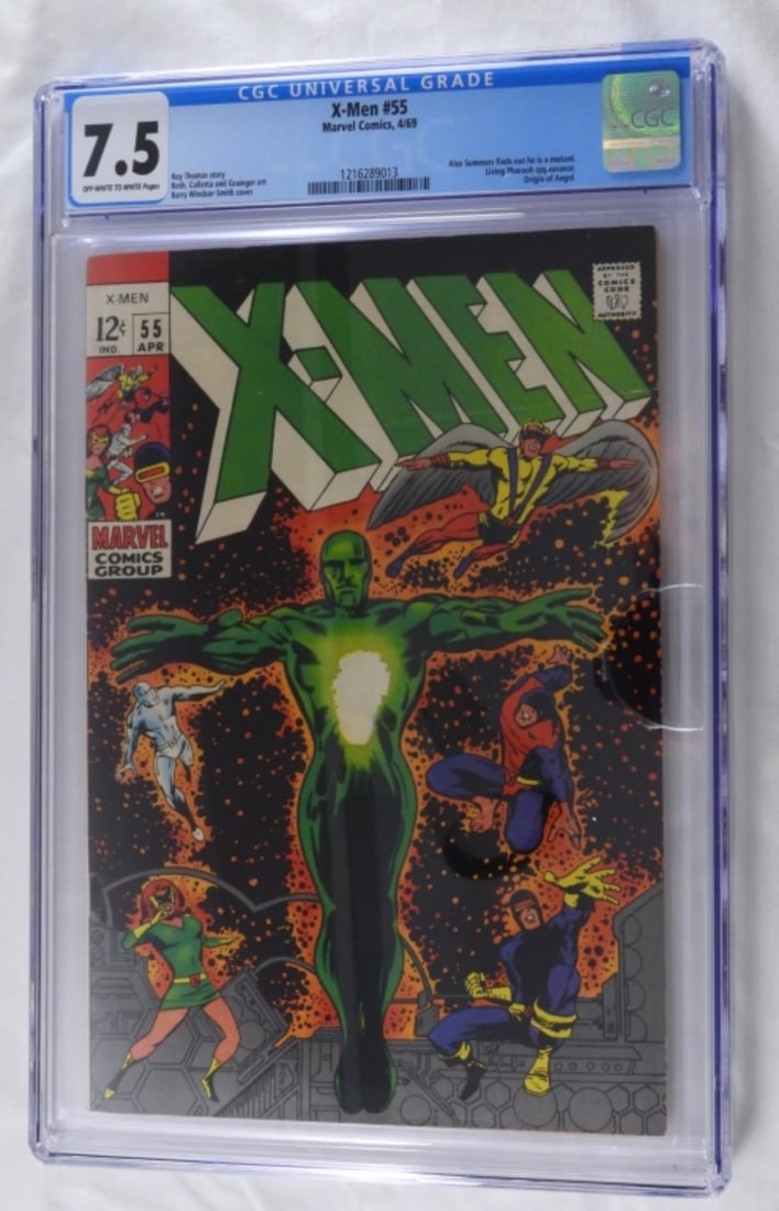CGC 7.5 X-Men #55 Marvel 1969 (1 of 3)