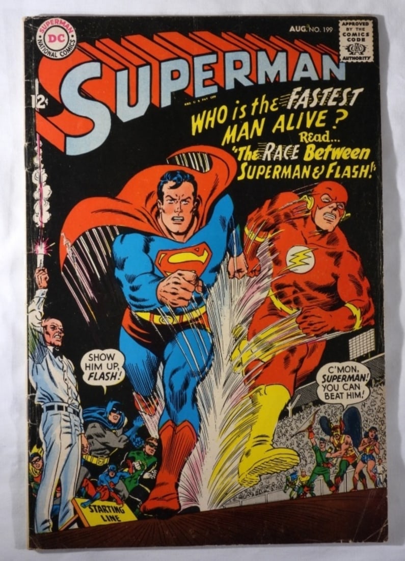 1967 DC Comics Superman #199 (G) (1 of 5)