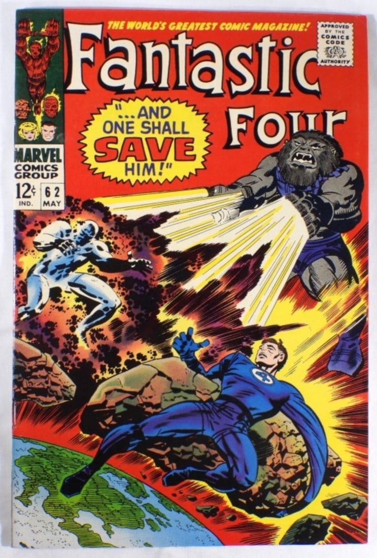 1967 Marvel Fantastic Four #62 (VG) (1 of 4)