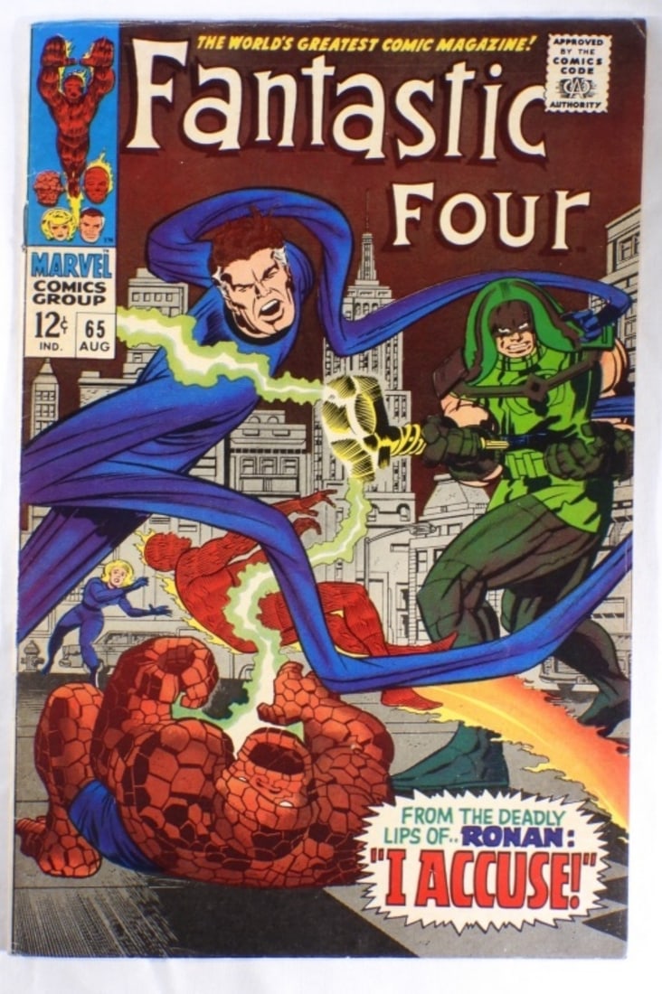 1967 Fantastic Four #65 Marvel (G/VG) (1 of 4)
