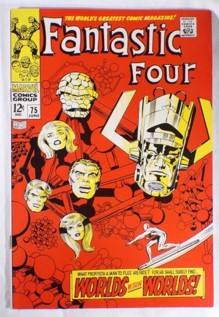 Fantastic Four #75 Marvel 1968 (G/VG) (1 of 4)