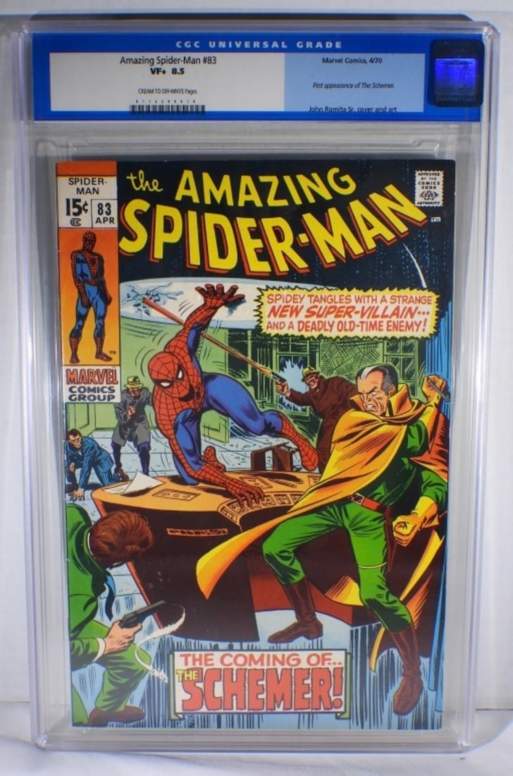 CGC VF+ 8.5 Amazing Spider-Man Marvel #83 (1 of 3)