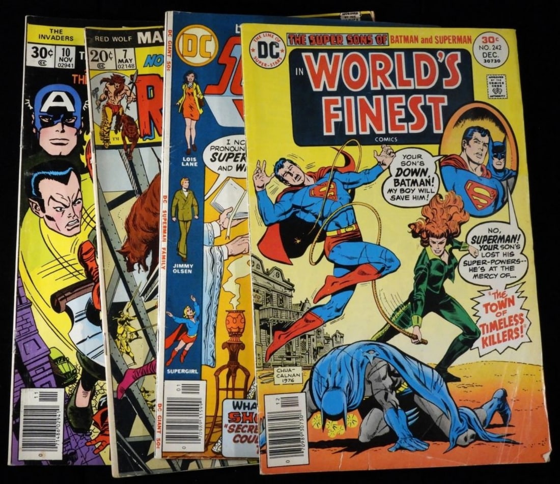 (2) Marvel & (2) DC Comics (1 of 3)