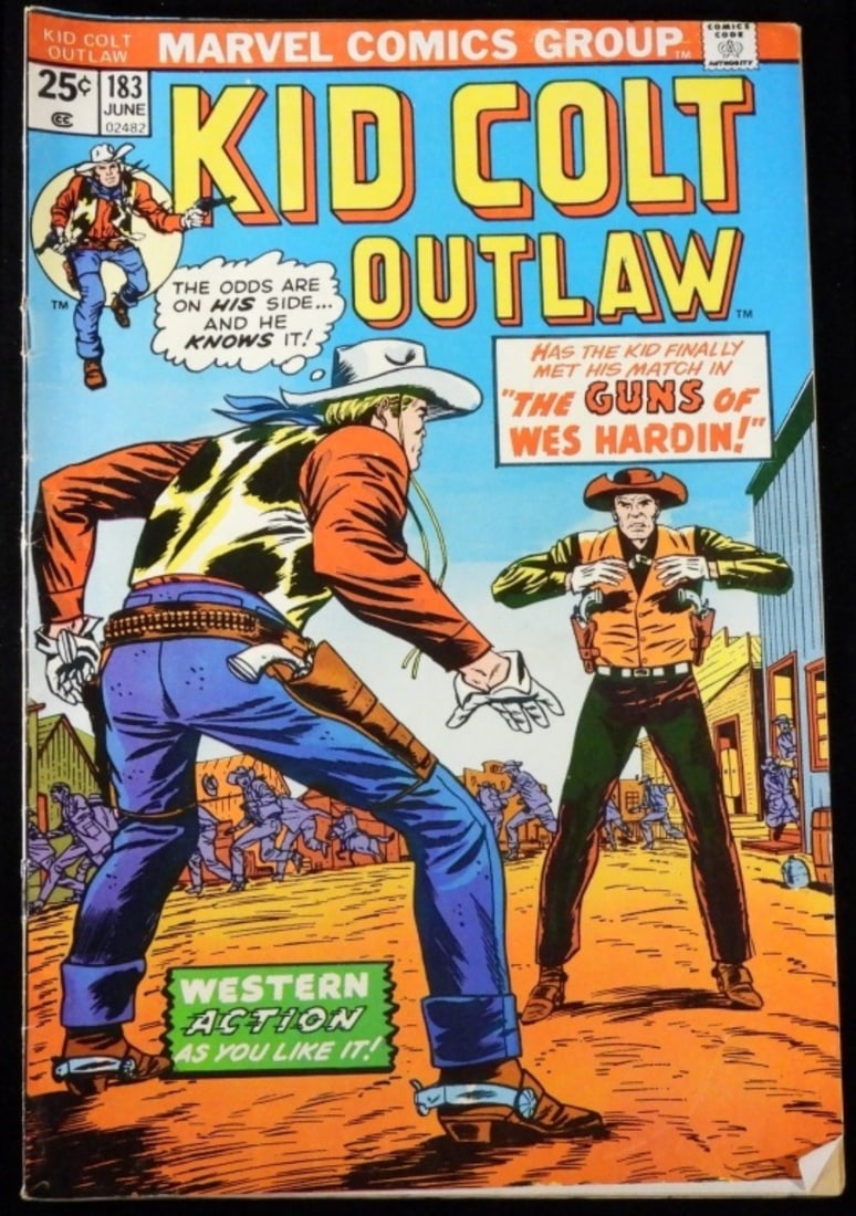 Kid Colt Outlaw #183: Fair-Good condition. 1974