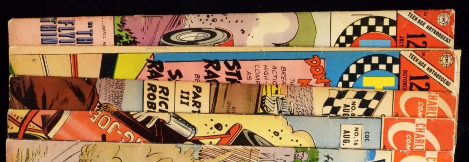 (5) Hot Rodders Comics - 3