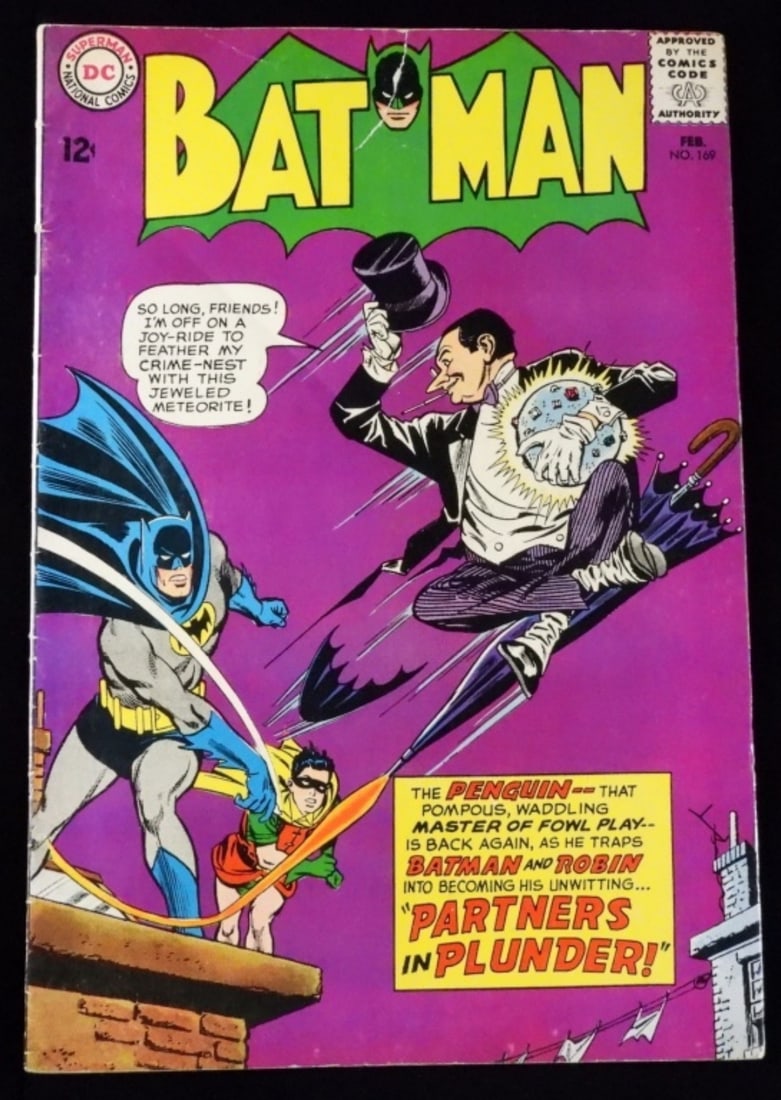 DC Bat Man # 169 1965 Silver Age Comic: Bid live now!